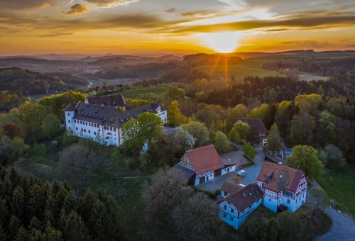 Luftbild Schloss Hohenfels (1)