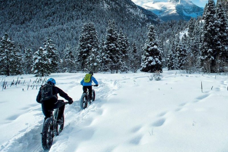 Mit den Bikes in die Berge - Auch im Winter ein Vergnügen