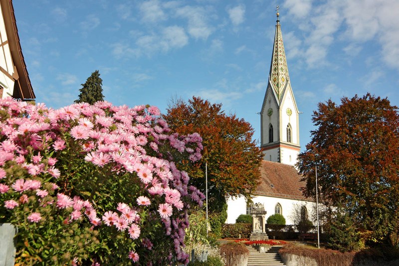 Die St. Martinus Kirche in Oberteuringen