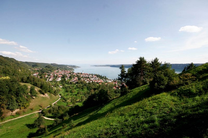 Sipplingen is located directly on Lake Constance