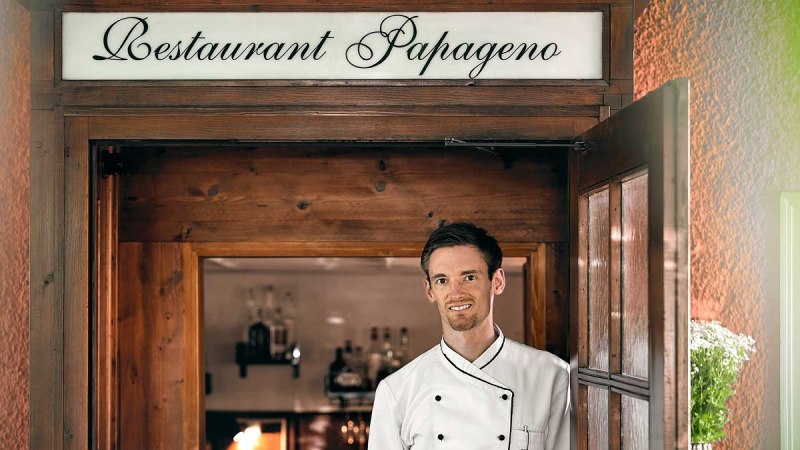Willkommen im Restaurant Papageno zur Schweizer Grenze.